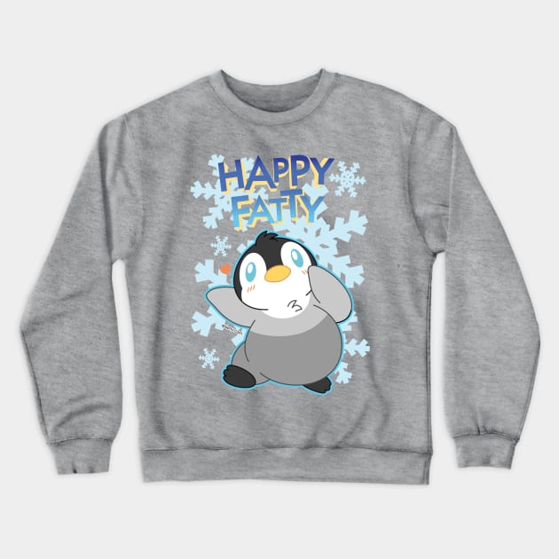 Happy Fatty Crewneck Sweatshirt by daieny